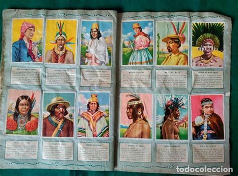 antiguo album de razas humanas 128 cromos fa Comprar Álbumes