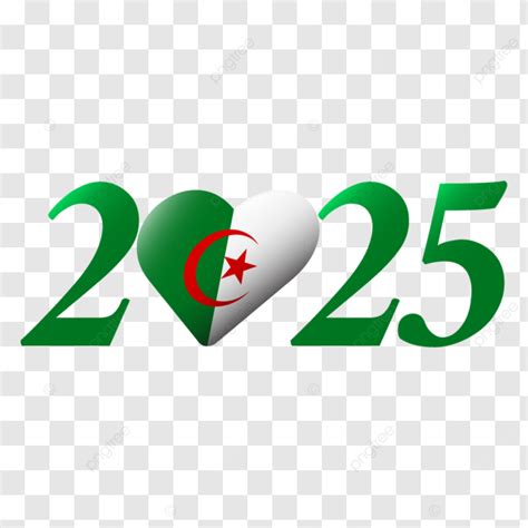 Hình ảnh Vectơ Algeria 2025 PNG , Năm 2025, Algeria 2025, Vectơ Algeria