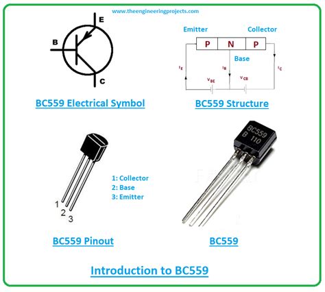 BC559 Transistor Pinout Datasheet Equivalent Circuit