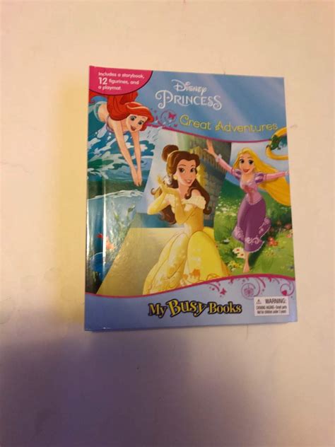 Disney Princess Great Adventures My Busy Books Board Book Disney