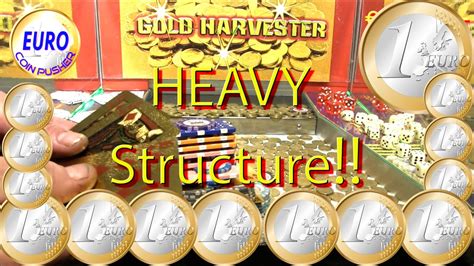 Super Heavy Structure Hard Pushing Euro Coin Pusher Episode