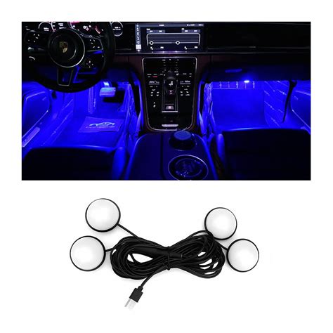 Besulen Car Interior Led Ypf Lights Automotive Ambient Neon Light Kit