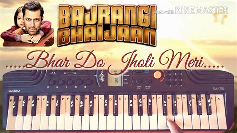 Bhar Do Jholi Meri Bajrangi Bhaijan Piano Tutorial Youtube