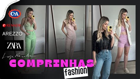 Comprinhas Setembro Renner C A Zara Arezzo E Luiza Barcelos Youtube