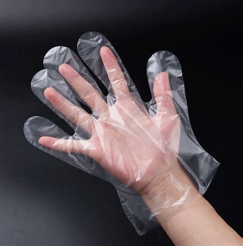 Pcs Lot Disposable Pe Gloves Multifunction Transparent Thin Gloves