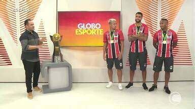 Globo Esporte Pi Jogadores Do River Pi Comemoram T Tulo Do Piauiense