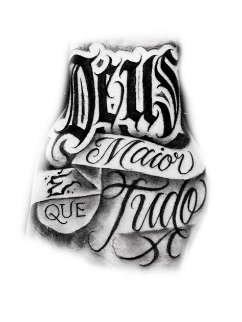 Tatuagem Tórax Masculino Escrita 3