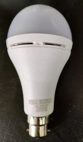 Round Polycarbonate Watt Led Inverter Bulb B W W At Rs