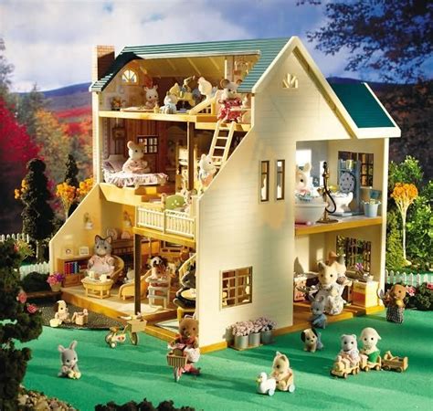 Oakwood Manor Sylvanian Families House On A Hill House Styles