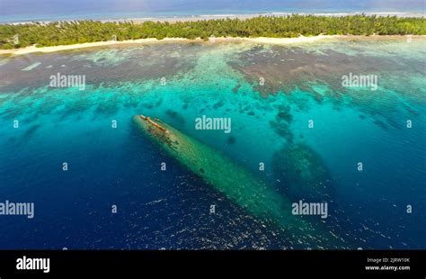 Wreck prinz eugen kwajalein atoll hi-res stock photography and images - Alamy