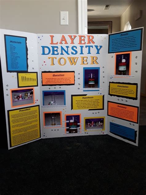 Layer Density Tower Poster