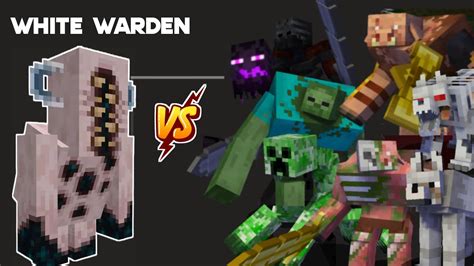 New White Warden Vs Mutant Creatures Warden Vs Mutant Mobs Warden