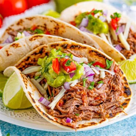 Slow Cooker Shredded Beef Tacos Tornadough Alli