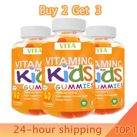 VITA Vitamin C Vegan Gummies 250 MG Support Immune Defenses Vitamin C