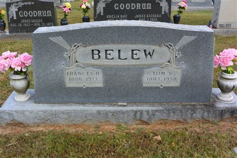 Thomas Sebern Belew Find A Grave Memorial