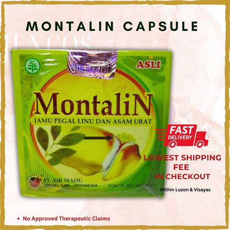 Montalin Herbal Original Montalin Herbal Capsule From Indonesia