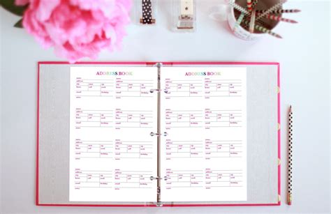 Free Printable 5x8 Planner Pages