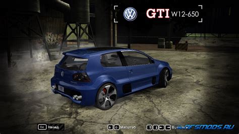 Volkswagen Golf Gti W Nfs Most Wanted