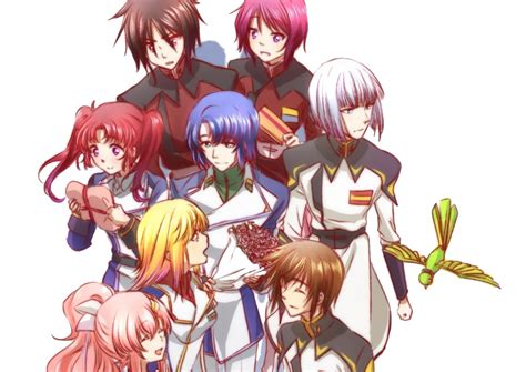 Lunamaria Hawke Lacus Clyne Cagalli Yula Athha Athrun Zala Kira