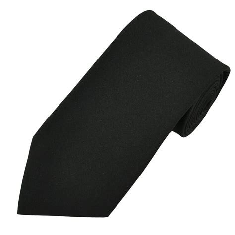 Plain Black Matte Finish Mens Tie From Ties Planet Uk