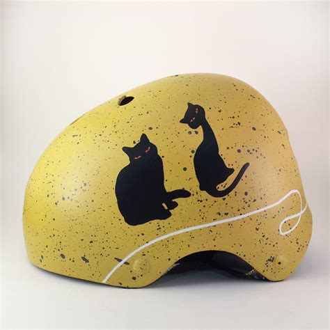 Cats with Yarn Bike Helmet | Inkwell Helmets