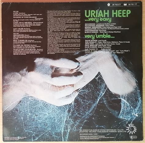 LP URIAH HEEP Very Eavy Very Umble 1987 Germany Kupindo