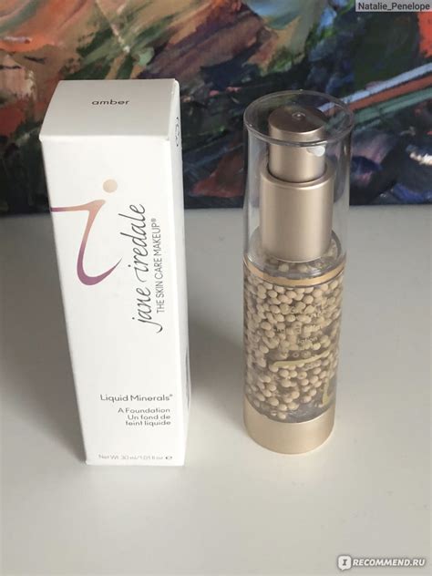 Тональная основа Jane iredale Крем-пудра - « ️ невесомое покрытие ...