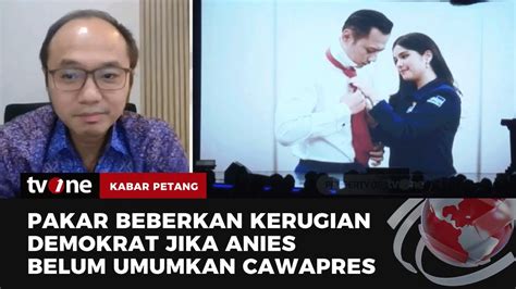 Yunarto Membaca Pertemuan Anies Dengan Petinggi Koalisi Perubahan