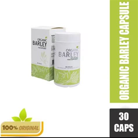 Organic Barley Capsule Capsules Imported From New Zealand