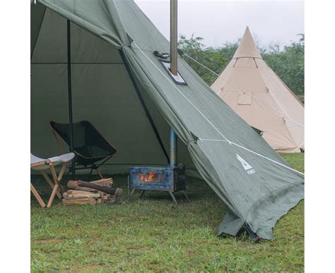 Универсальная всесезонная палатка Pomoly HEX Plus Тipi Wood Stove Tent ...