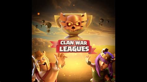 Clash Of Clans Cwl Clan War Leagues October Day 5 Rankpush To Legend League Youtube