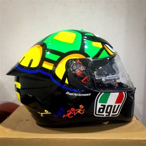 Jual Ori Helm Agv K Sv Motif Tartaruga Turtle Fullface Double Visor