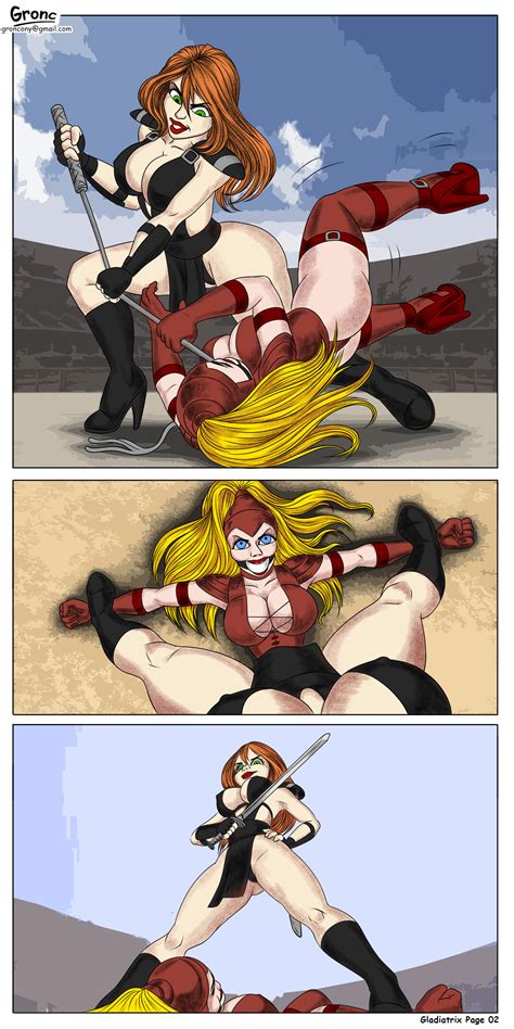 Dominatrix Fight 02 Commission By Gronc Hentai Foundry