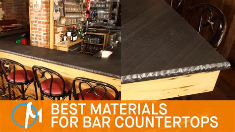 The Best Materials For Bar Countertops Youtube