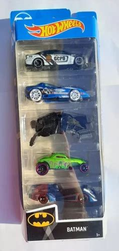 Set Autitos Hot Wheels Batman Pack Autitos Cuotas Sin Inter S