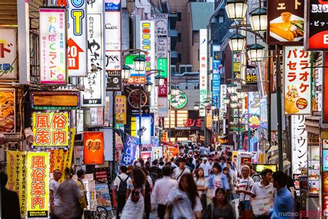 Kabukicho Red Light District At Night Shinjuku Tokyo Royalty Free