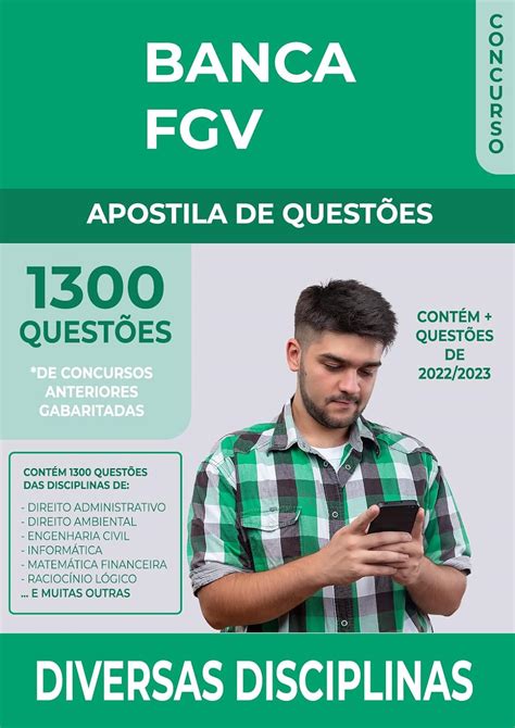 Apostila De Questões De Concursos Da Banca Fgv 1300 Questões Atualizadas E Gabaritadas Ebook