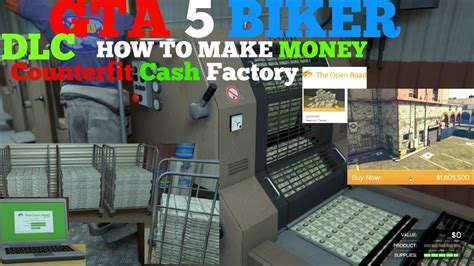 Gta Biker Dlc How To Make Money Counterfeit Cash Factory Staff