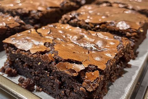 Homemade Sourdough Discard Brownies Home Baking Blog