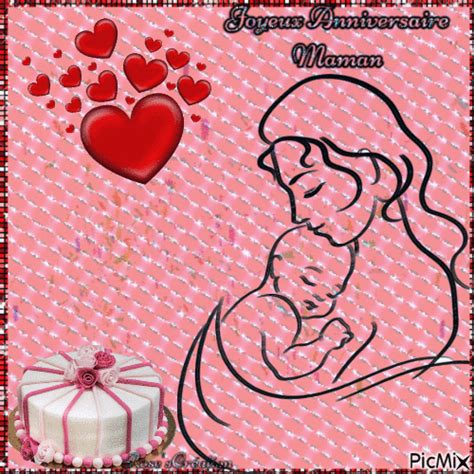 Concours Joyeux Anniversaire Maman Free Animated Picmix