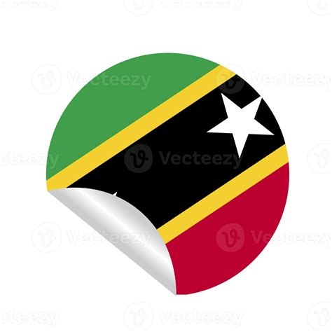 Saint Kitts And Nevis Flag Country 16391886 Png