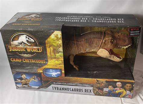 Mavin Jurassic World Camp Cretaceous Super Colossal Tyrannosaurus Rex