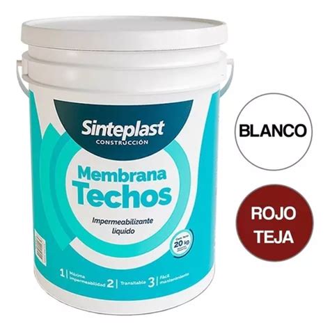 Membrana Liquida Techos Sinteplast Kg Impermeabilizante Env O Gratis