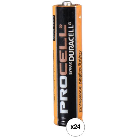 Duracell Procell AAA Alkaline Batteries (1.5V, 24-Pack) B&H