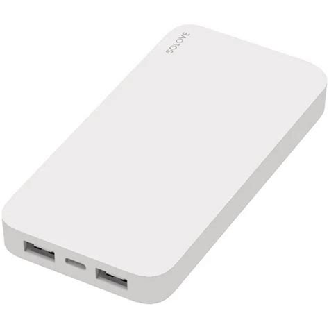 Внешний аккумулятор Power Bank SOLOVE 20000mAh 18W Quick Charge 3.0 ...