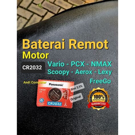 Jual Baterai Batre Batu Remot Motor Vario Scoopy Pcx Freego Lexi Aerox