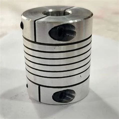 Aluminium Encoder Coupling For Used In Texturising Machine Size Mm