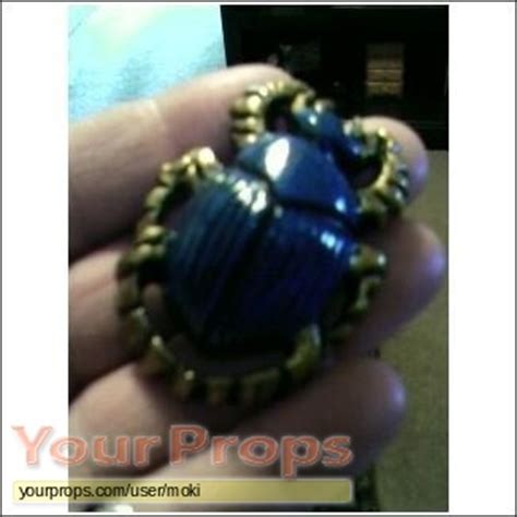 The Mummy The Blue Gold Scarab replica movie prop