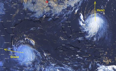 Henri Expected to be a Hurricane while heading towards a Potentially ...