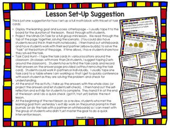 Input Output Table Patterning Task Card Activity By Runde S Room